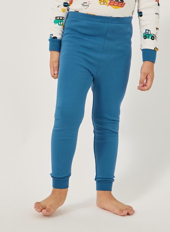 ستايلي طقم بيجامة للأطفال الأولاد بطبعات سيارات - Image 5