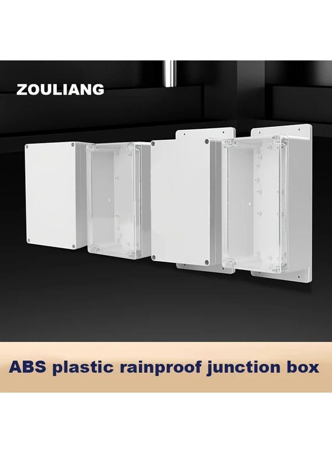 صندوق كهرباء خارجي مقاوم للماء بغطاء شفاف لمعدات الكابلات - Image 2