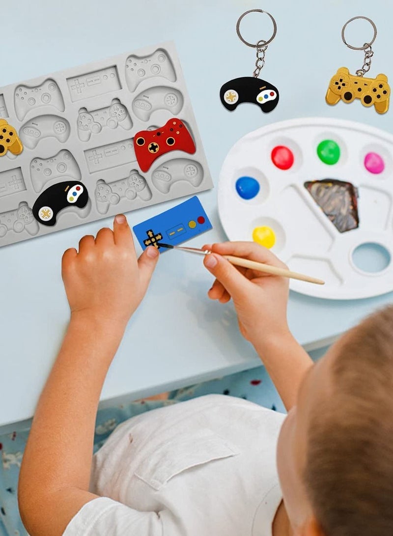 NIBEMINENT Game Controller Fondant Mould, Video Candy Silicone Mould for Candy, Chocolate, Cupcake Decorating, Resin, Clay - Image 4