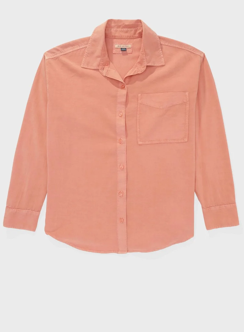 American Eagle Perfect Button-Up Shirt