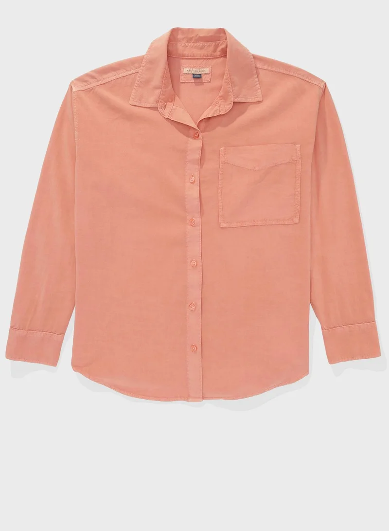 American Eagle Perfect Button-Up Shirt