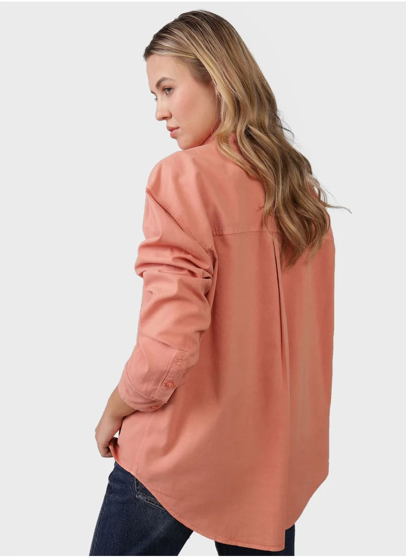 American Eagle Perfect Button-Up Shirt