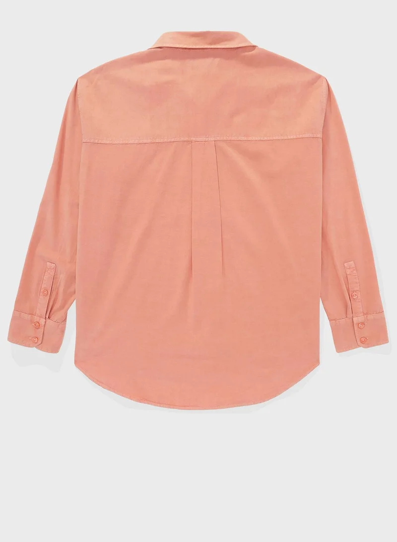 American Eagle Perfect Button-Up Shirt