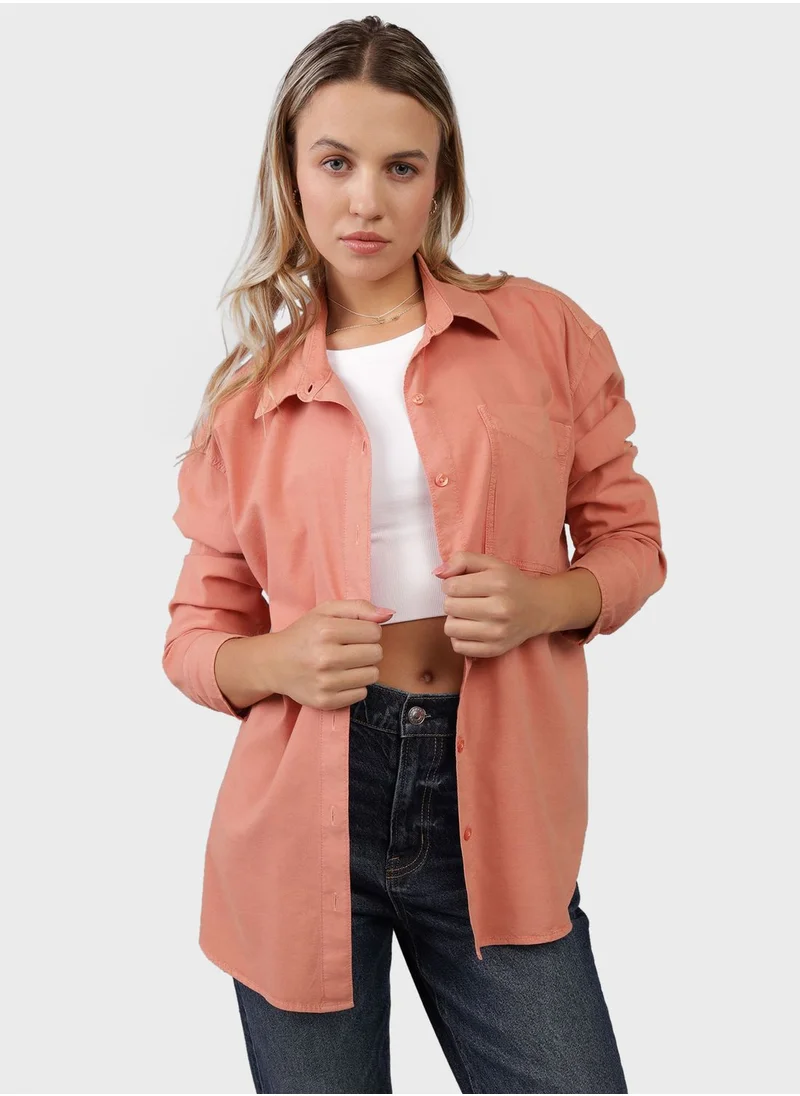American Eagle Perfect Button-Up Shirt