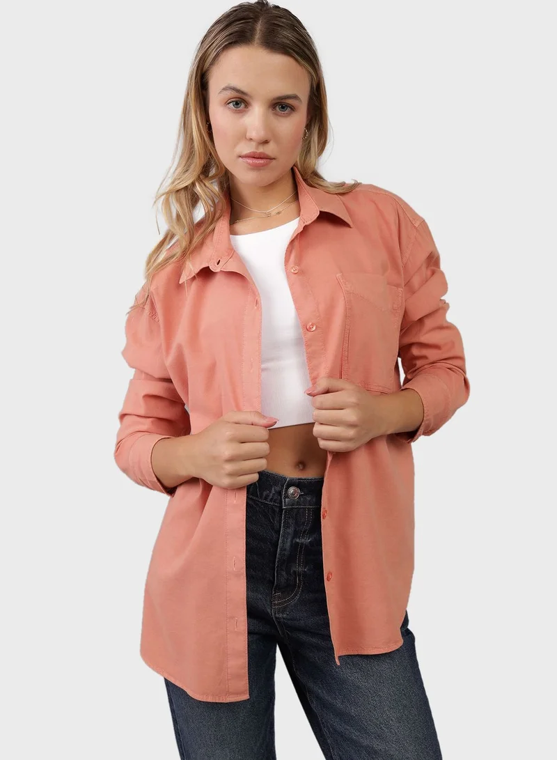 American Eagle Perfect Button-Up Shirt