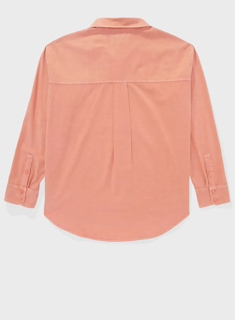 American Eagle Perfect Button-Up Shirt