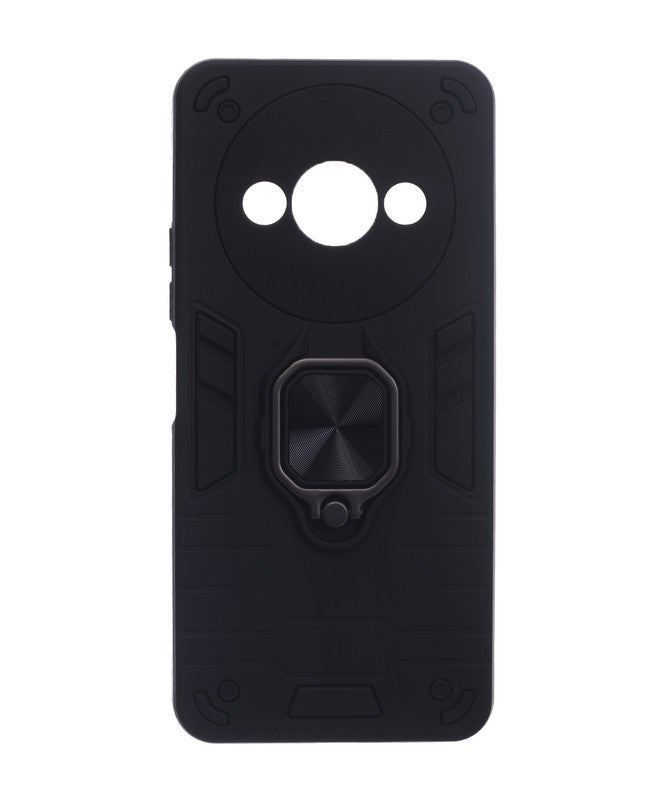 C.F.S  Shockproof Back Cover Case for Xiaomi Redmi A3 2024 | Slim Fit, Anti-Scratch, Black Color - Image 3