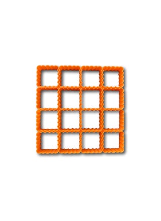 1x16 Scalloped Shape Square Multi Cutter - pzsku/Z3A31470E3C7C03A500CEZ/45/1749490682/434e2f35-9898-43fa-a1d1-378dde341981