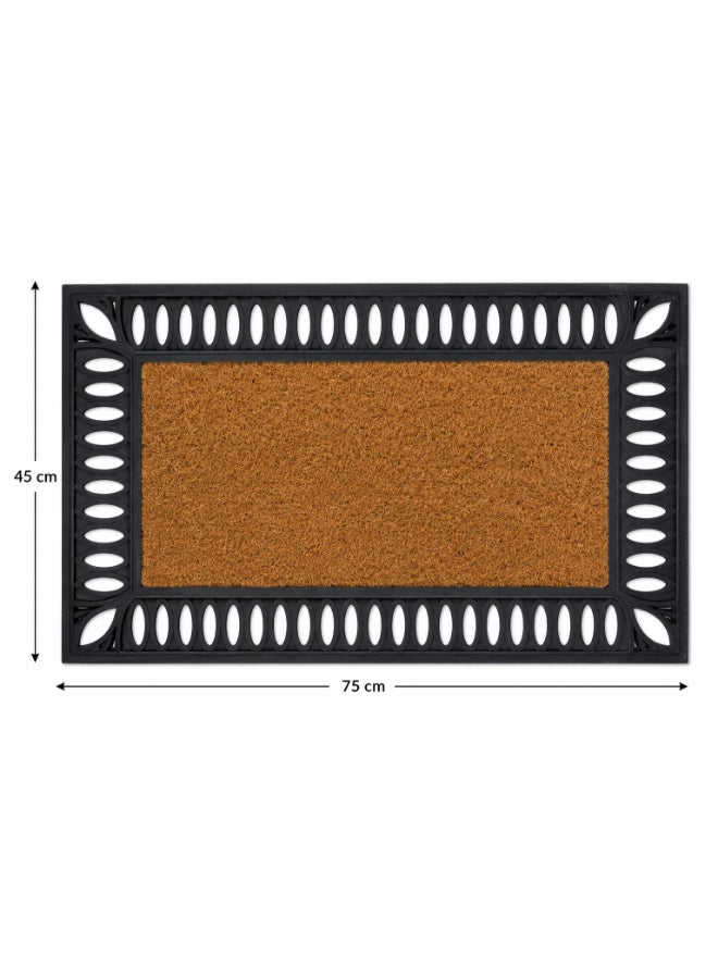 Home auraa Regal Doormat  50x100cm | Non Slip PVC and Coir Material | Indoor Outdoor Durable Entrance Doormats - Image 5