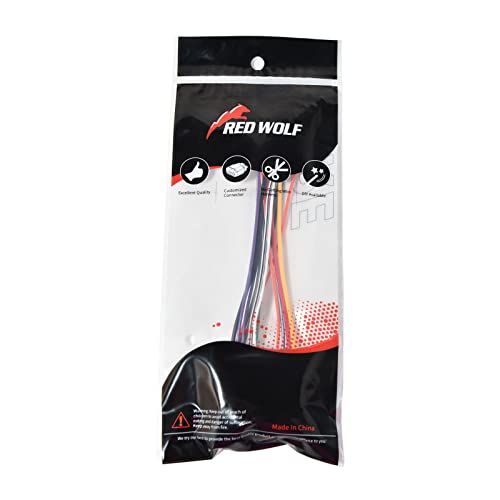 RED WOLF Radio Wiring Harness for Select Saturn 2000-2005 L Series/SL/Ion/SW/SC 70-2002 Stereo Wire Connector Plug Non Factory AMP Amplifier - Image 5