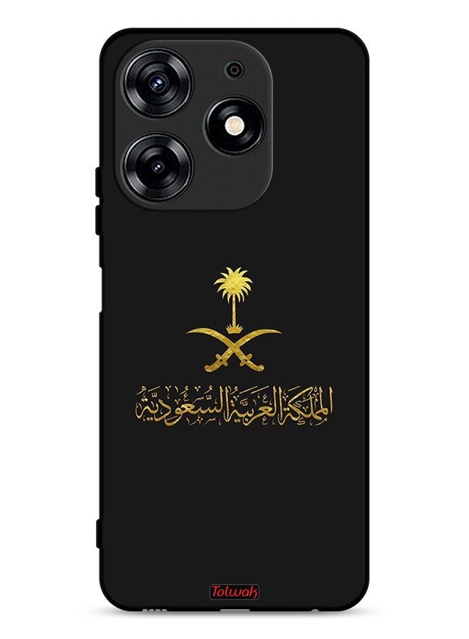 Tolwak Tecno Spark 10 Pro 4G Protective Case Cover Kingdom Of Saudi Arabia Sign  - Image 1