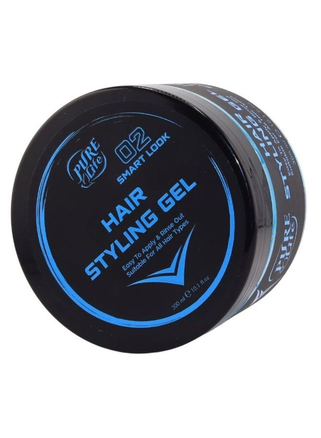 02 Smart Look Hair Styling Gel 300ml