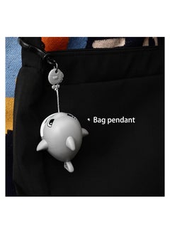 Excefore 2 PCS Shark Keychain Lovely Toy Bag Charm Suitable for Keychain Women Men Gift Car Wallet Charm Craft Buckle Decoration  - Image 3