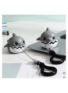 Excefore 2 PCS Shark Keychain Lovely Toy Bag Charm Suitable for Keychain Women Men Gift Car Wallet Charm Craft Buckle Decoration  - Image 4