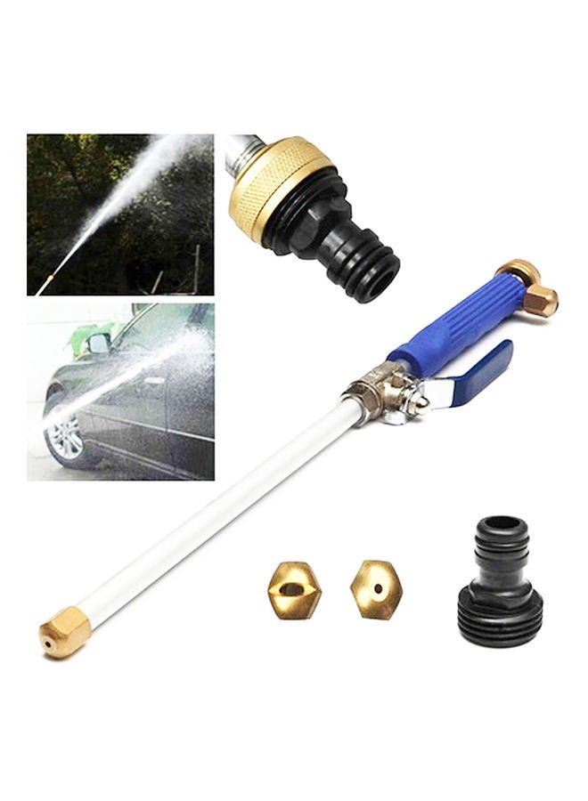 NIBEMINENT Water Jet High Pressure Spray Nozzle Cleaning Tool Blue/Silver 47 x 7 4centimeter  - Image 2