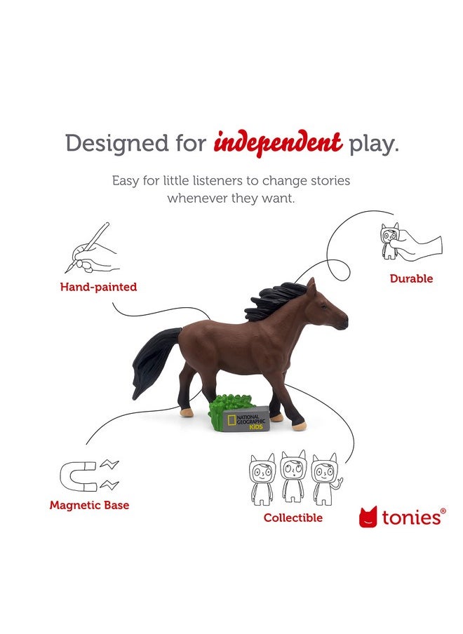 NATIONAL GEOGRAPHIC Horse Audio Play Character For Tonies  - Image 3