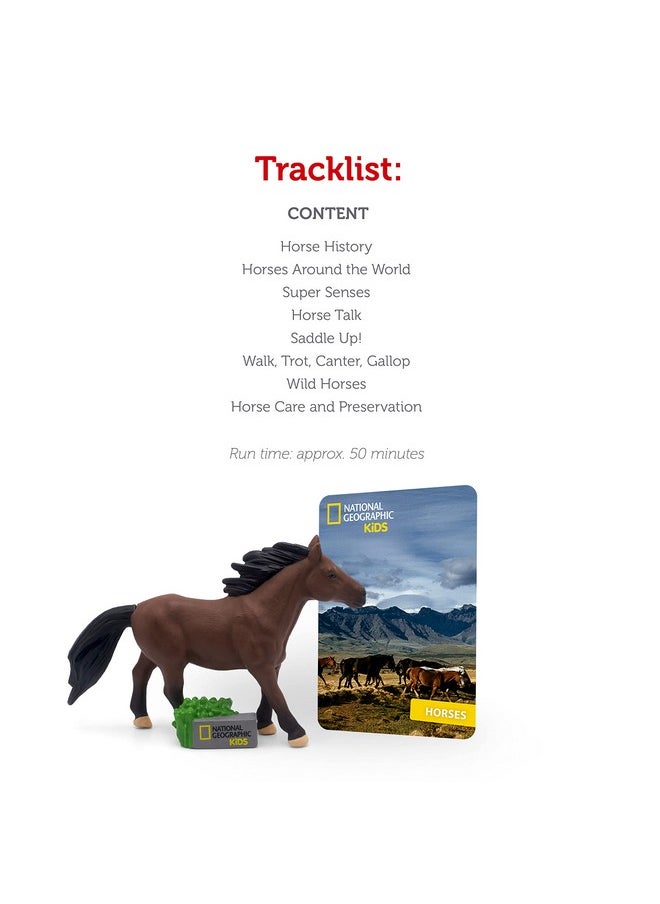 NATIONAL GEOGRAPHIC Horse Audio Play Character For Tonies  - Image 4