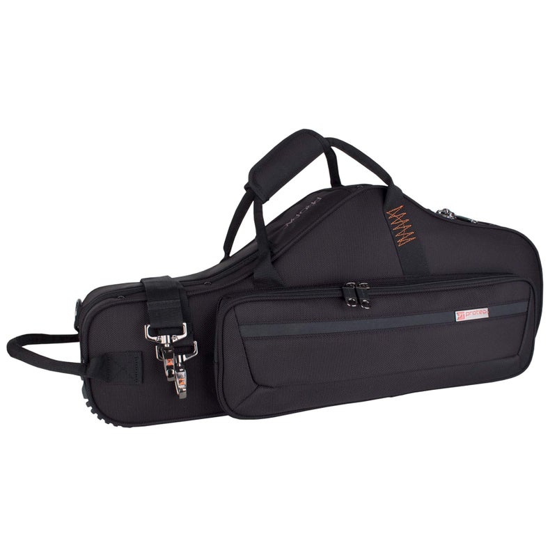 Protec Alto Saxophone Contoured PRO PAC Case with Flute Pocket Black Model PB304CT