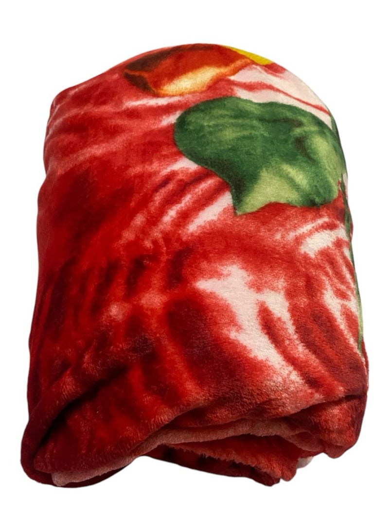 دفاية سرير كبيرة - مناسبة كغطاء سرير أو مفرش سرير. - Image 1