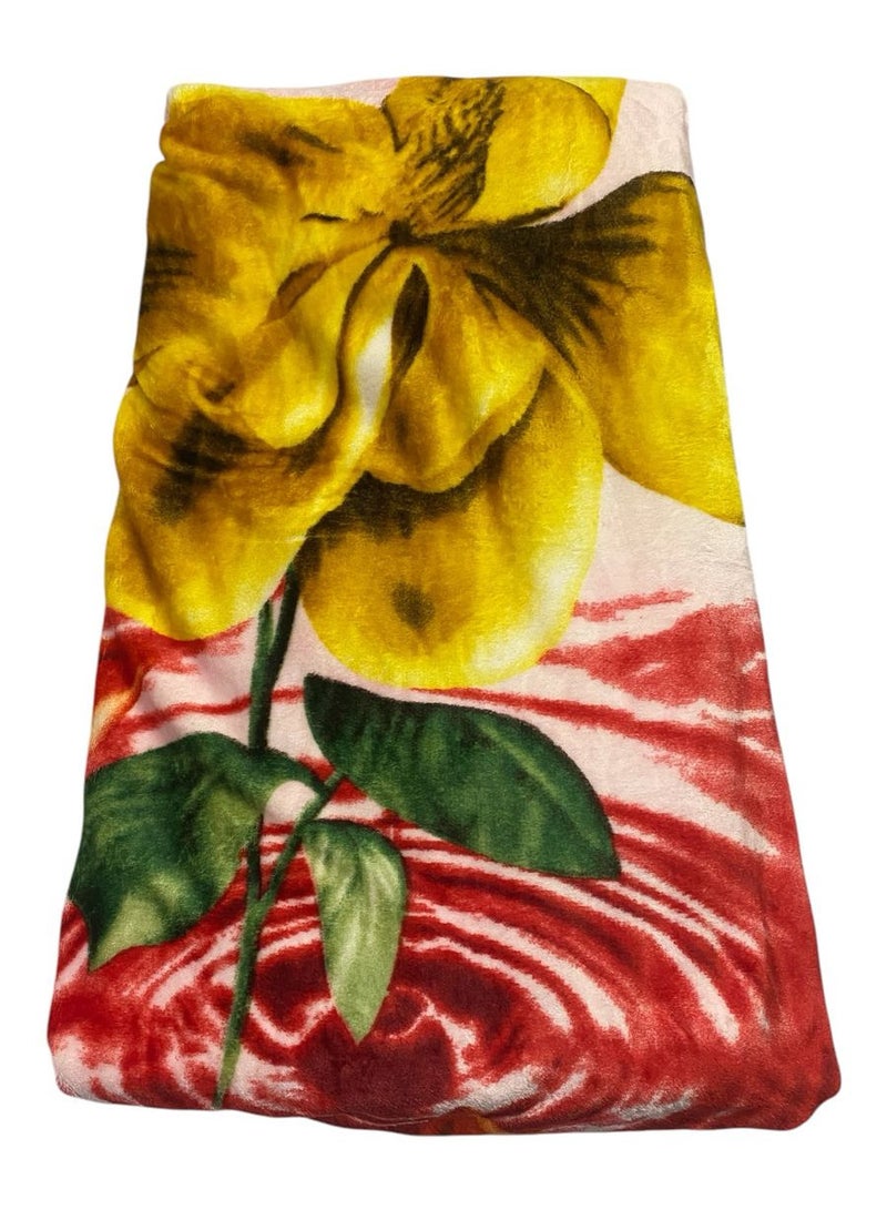 دفاية سرير كبيرة - مناسبة كغطاء سرير أو مفرش سرير. - Image 2