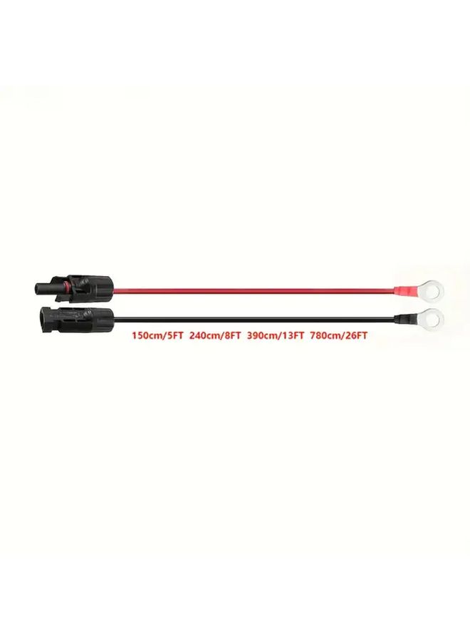 14AWG 8FT MC4 Extension Cord Kit Flexible Outdoor Use Camping Vehicle Accessories - Image 2