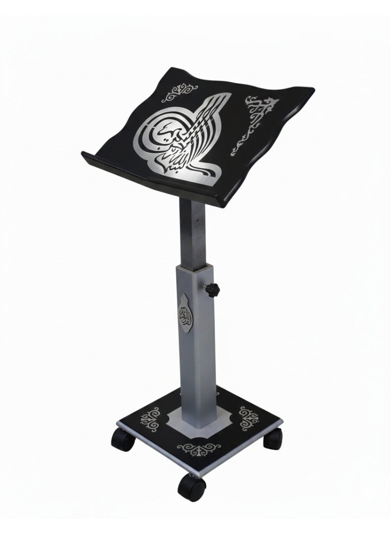 REBENUO Decorated Quran Stand with Traditional Damascus Mosaic Patterns - Image 1