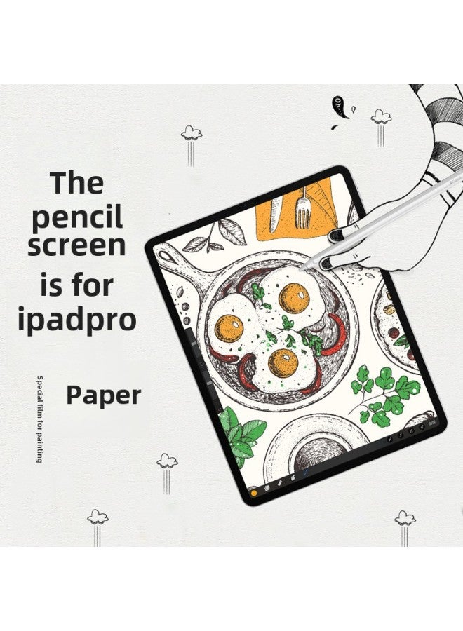 Suitable For IPad Type Paper Film IPad Pro Flat Film Type Paper Film Protective Film Type Paper Film IPad Pro Protective Film-Color:Paper-like Film (two-piece)-Dimensions:ipadpro(2021 12.9 ) - Image 4