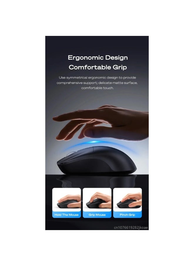 mblue M205 Dual Mode Wireless 2.4Ghz , Bluetooth 5.1 Mouse - 1200 DPI - Lightweight 58 Grams  - Image 5