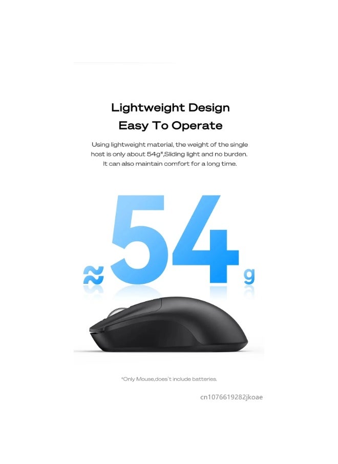 mblue M205 Dual Mode Wireless 2.4Ghz , Bluetooth 5.1 Mouse - 1200 DPI - Lightweight 58 Grams  - Image 4