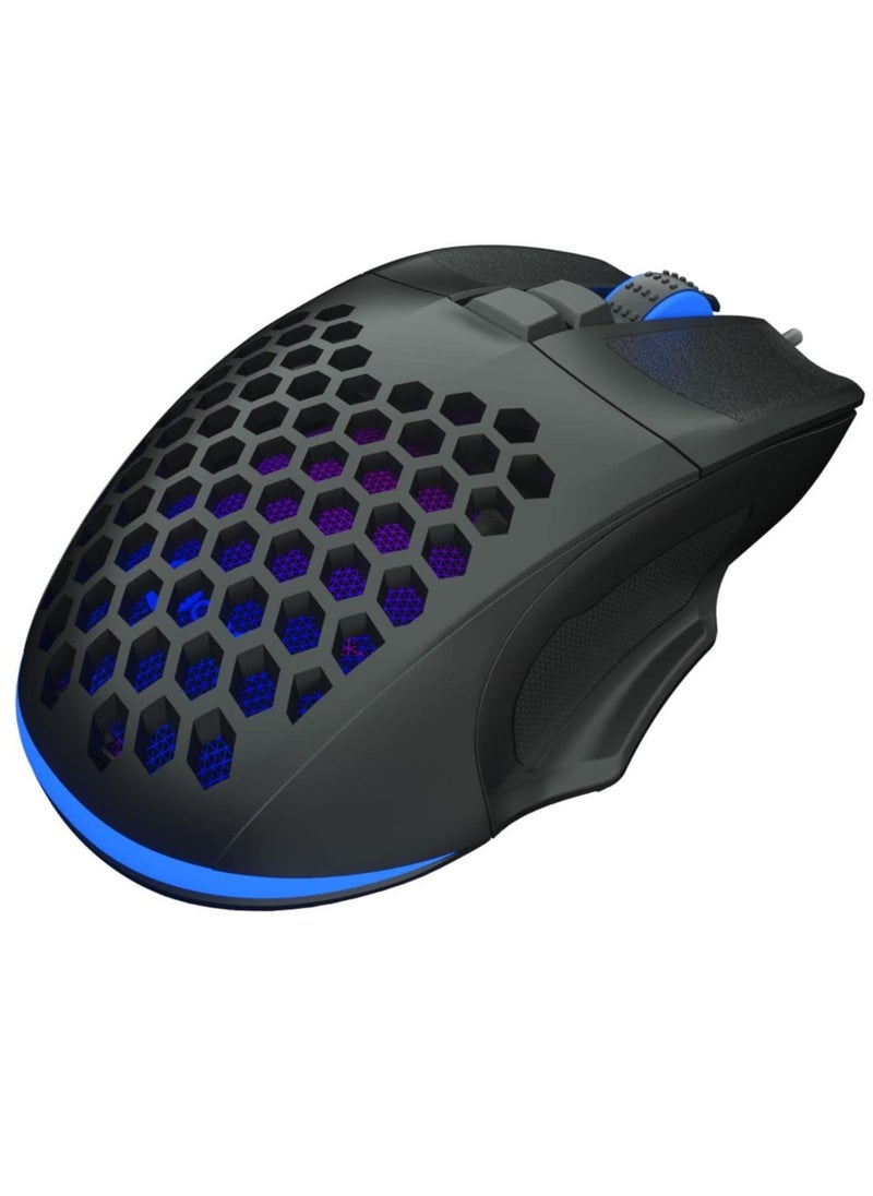 lecoo MS107 RGB Gaming Mouse - Optical Sensor 3200 DPI - 7 Keys  - Image 4