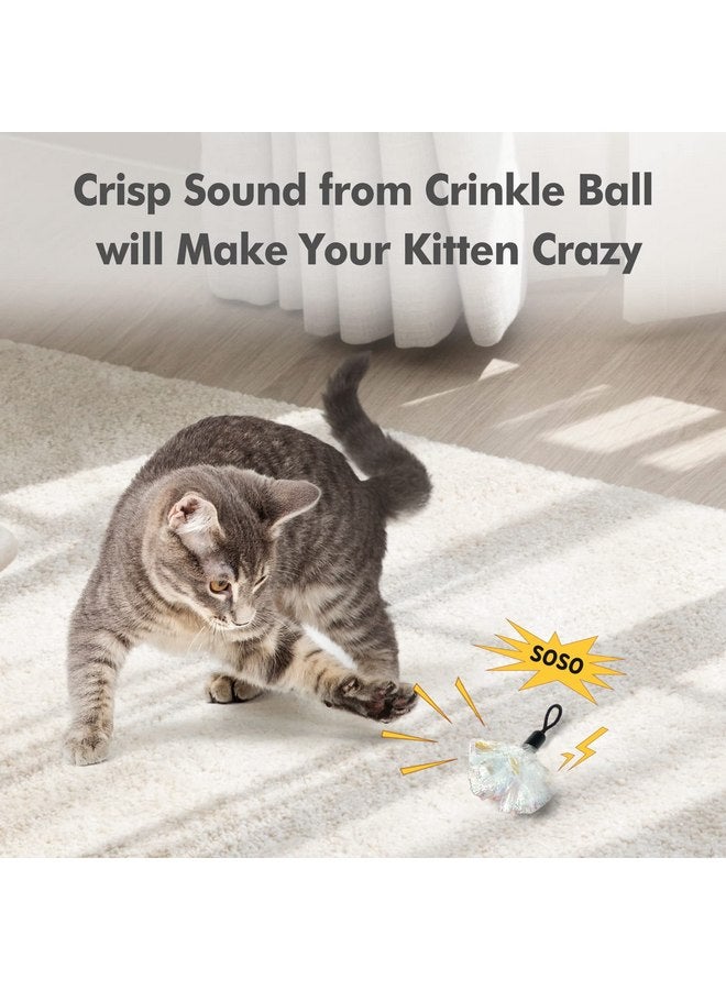 ORSDA 3in1 Interactive Cat Toys Replacement Attachments 7PCS Cat Teaser Toy Refills Cat Wand Attachments - Image 3