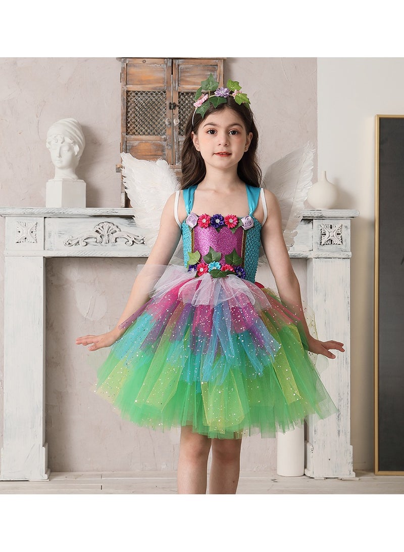 KUYING Children's Princess Dress Girl's Dress  - Image 2