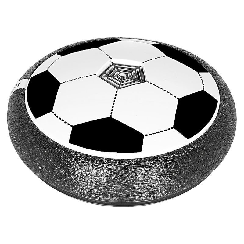 Hamleys Hover Football Toy – Indoor Air-Powered Soccer Game for Kids | Electric Floating Football with Lights | Fun Birthday Gift Toy for Boys & Girls | Age 5+ | Black - Image 4