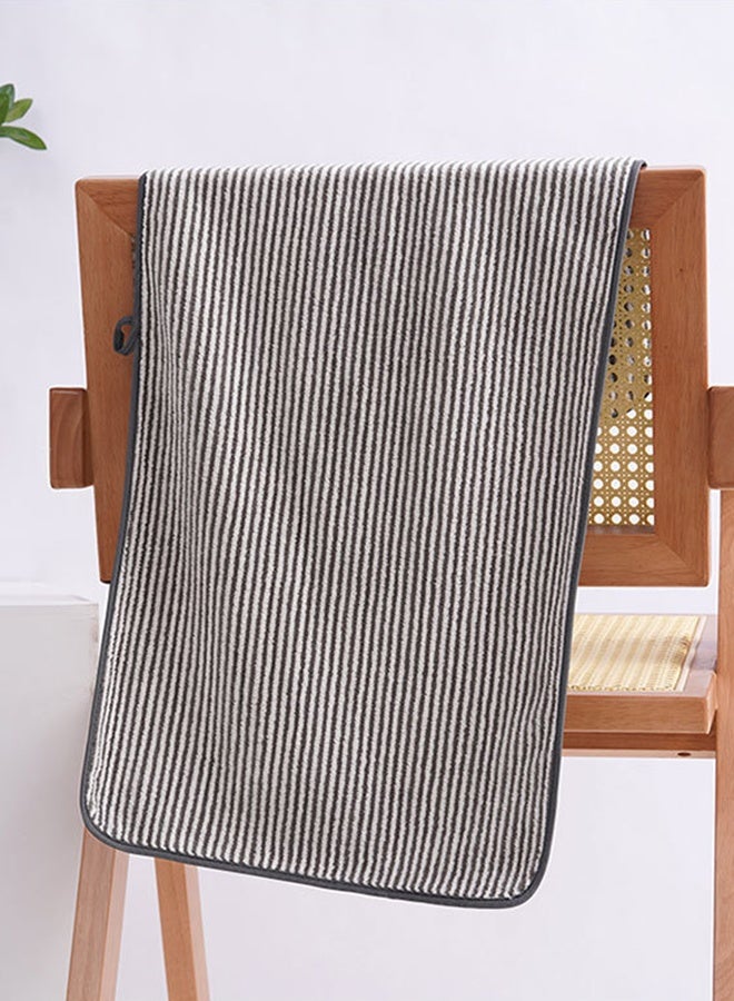 DUNISO منشفة استحمام ومناشف غسيل، مناشف جسم ناعمة من الألياف الدقيقة، منشفة سريعة الجفاف لأغراض متعددة، مناشف خفيفة الوزن للشاطئ وحمام السباحة، تستخدم في السبا، اليوغا، اللياقة البدنية، الحمام - Image 3