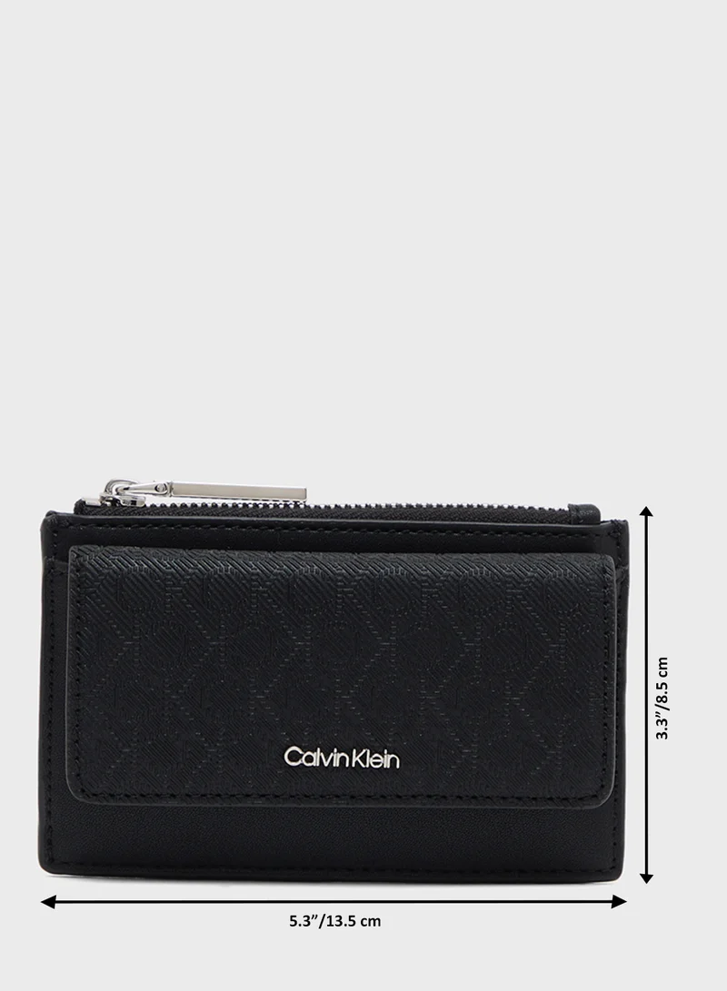 CALVIN KLEIN ZIP FLAP CARDHOLDER