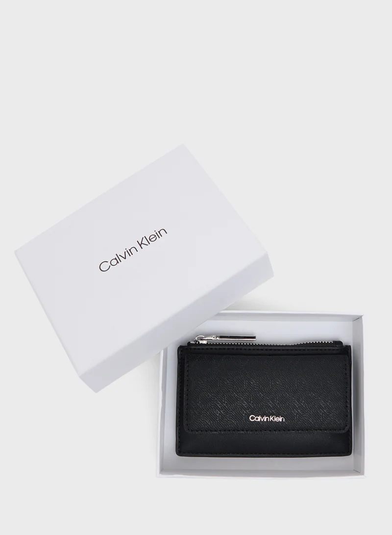CALVIN KLEIN ZIP FLAP CARDHOLDER