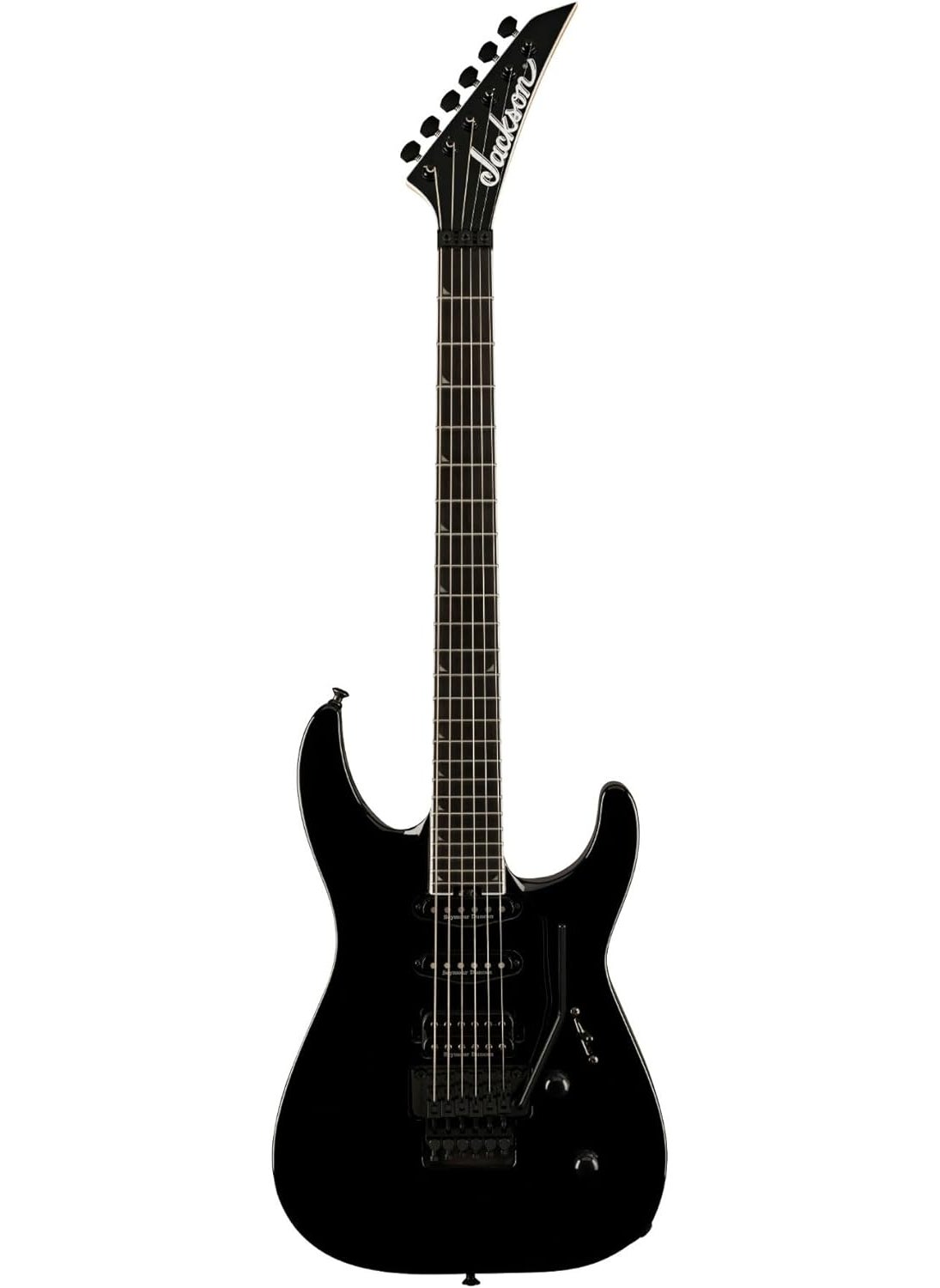 Jackson Pro Plus Soloist SLA3 Electric Guitar  RightHanded 6 Strings Deep Black Premium Craftsmanship and Playability Bundle with Protective Hardshell Case 2 Items