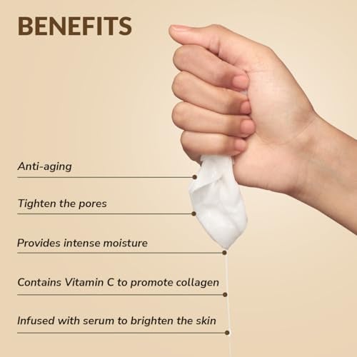 Mirabelle Healing Face Mask Sheets for Hydration & Skin Repair | Korean Face Sheet Masks | Anti-Aging & Soothing Facial Sheet Mask | Unisex Combo Pack of 10 (25ml Each) - Image 4