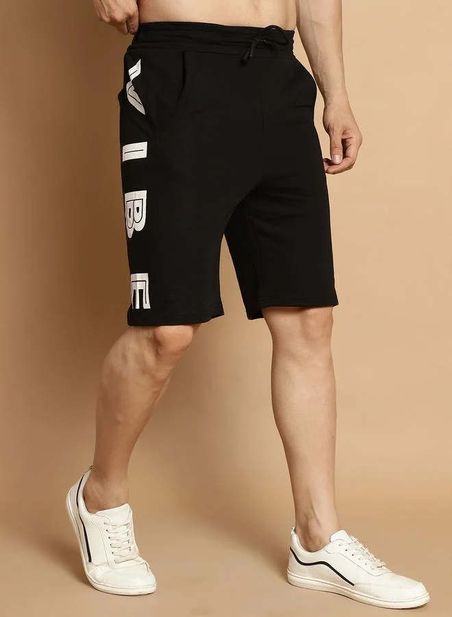 Styli Men Regular Fit Vibe Graphic Shorts By Door74