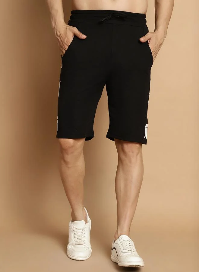 Styli Men Regular Fit Vibe Graphic Shorts By Door74