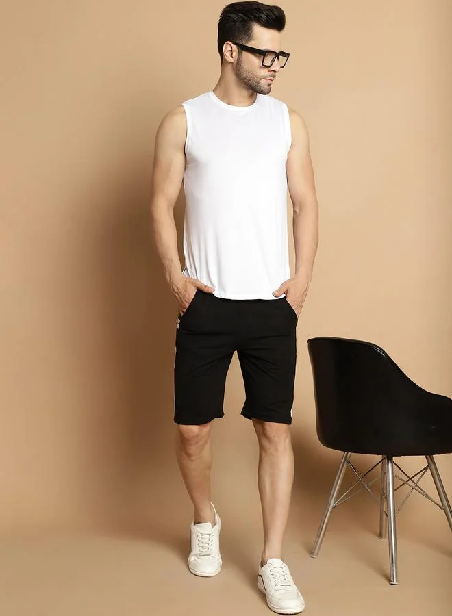 Styli Men Regular Fit Vibe Graphic Shorts By Door74