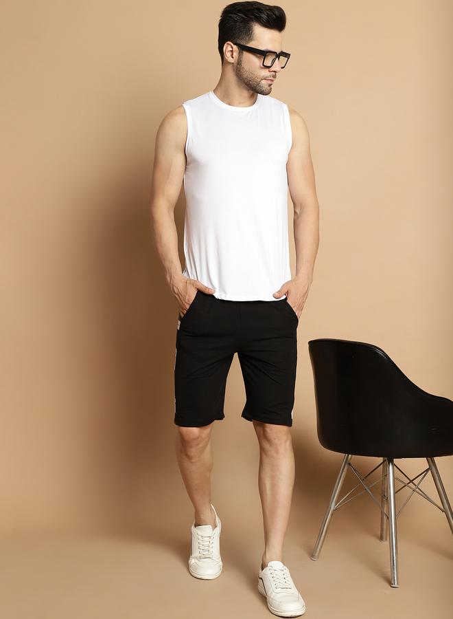 تايك تو شورت رجالي بقصة عادية برسومات فيب من دور - Image 5