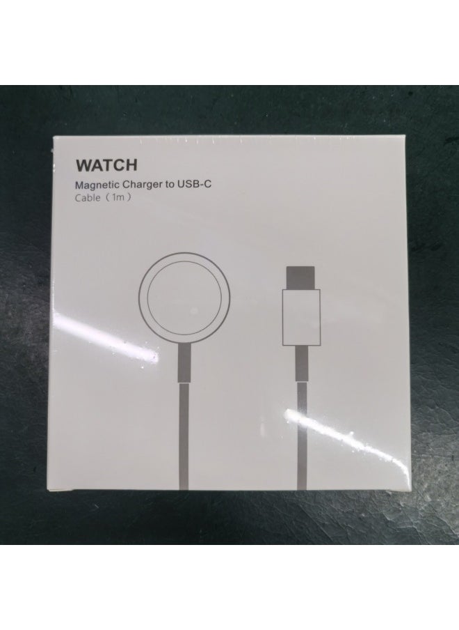Generic - Watch Wireless Charger Suitable For Apple Original Watch Magnetic Charger Watch Wireless Charger Magsafe Watch Charger-Specifications:C Port Aluminum Alloy Without Packaging - Image 1