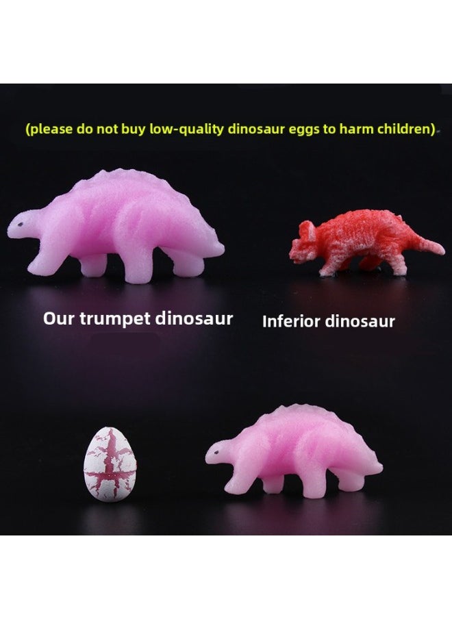 Generic - Dinosaur Egg Hatching Egg Stall In Water Breaking Shell Blind Box Deformed Gift Boys And Girls Children's Day Small Toys-Color:Upgraded Limited Edition Gift Box Version Of Large Size [1 Blind Box] Collect And Purchase To Get A Dinosaur Card - Image 1