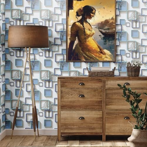 Eurotex Peel and Stick Wallpaper, Self Adhesive DIY Wall Sticker for Bedroom Hall Living Room Kitchen Home & Office, PVC Coated & Waterproof Surface Scratch Resistant – 45 x 600cm - Image 4