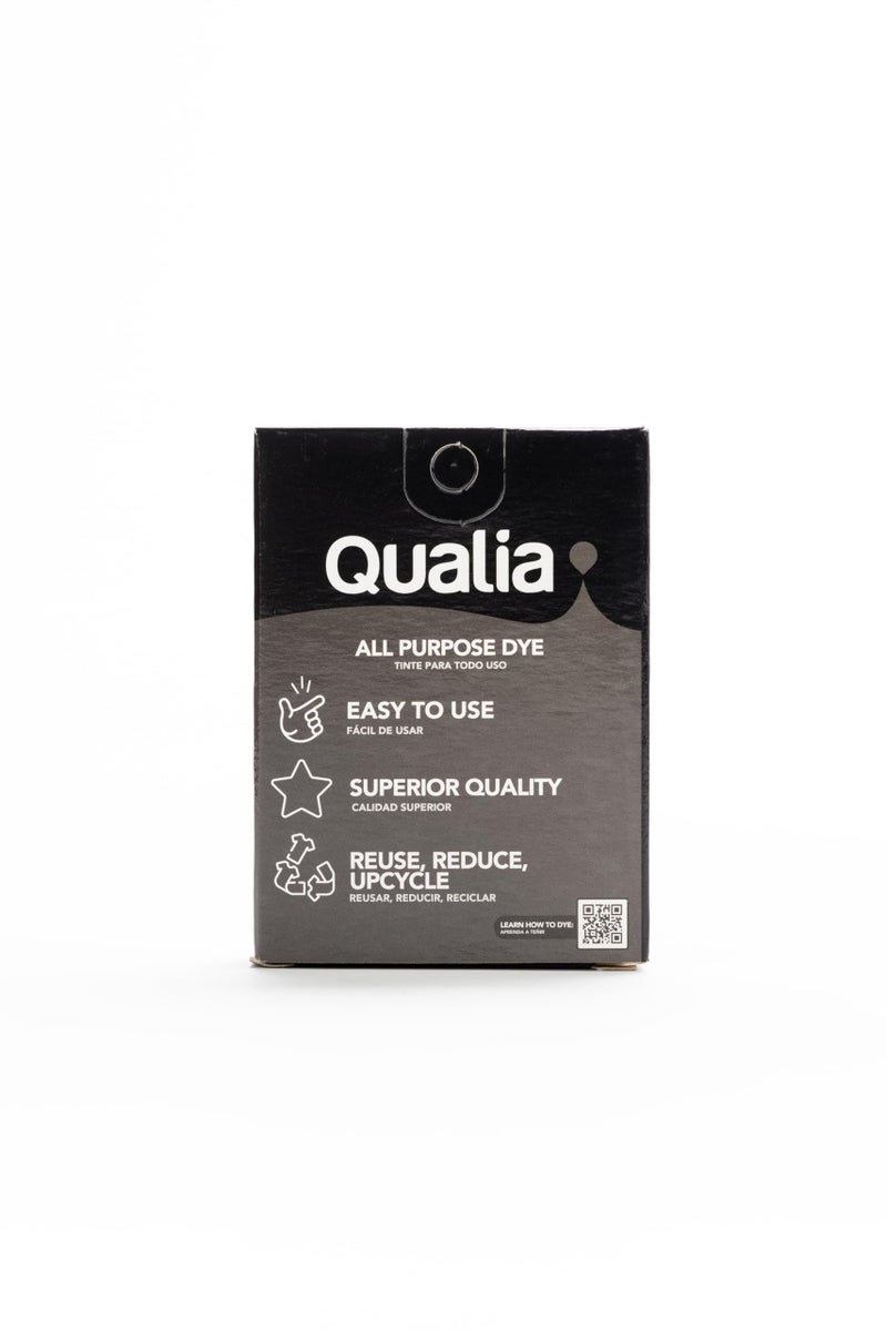 Qualia All Purpose Powder Fabric Dye, Easy to Use Dye for Natural Fabrics: Cotton, Wool, Silk, Wood, & Linen, Ultra Concentrated Colors, Black, 3 Pack - Image 2