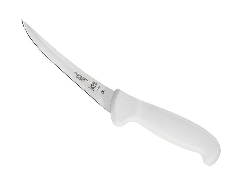 Mercer Culinary Ultimate White, 6 inch Curved Boning Knife - Image 1