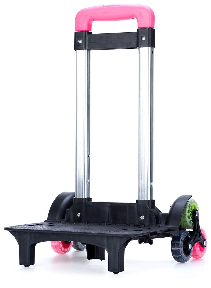 Eazy Kids School Bag Unicorn wt Trolley - Princess Pink