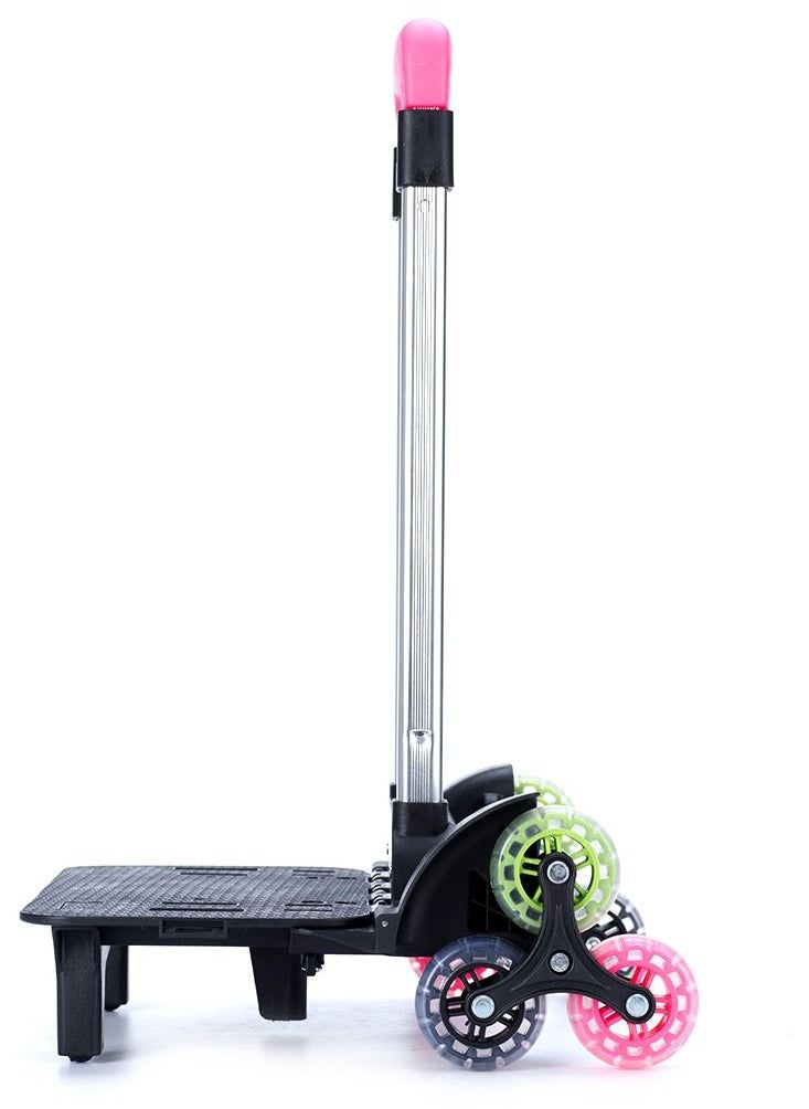 Eazy Kids Eazy Kids School Bag Unicorn wt Trolley - Princess Pink  - Image 5