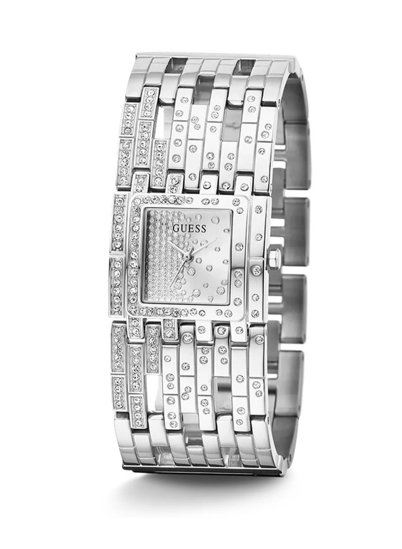 GUESS Women's Analog Quratz Silver Stainless Steel Watch GW0441L1 - Image 4